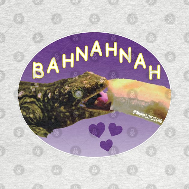 Muriel Loves Bahnahnah (purple color) by Muriel & Co.